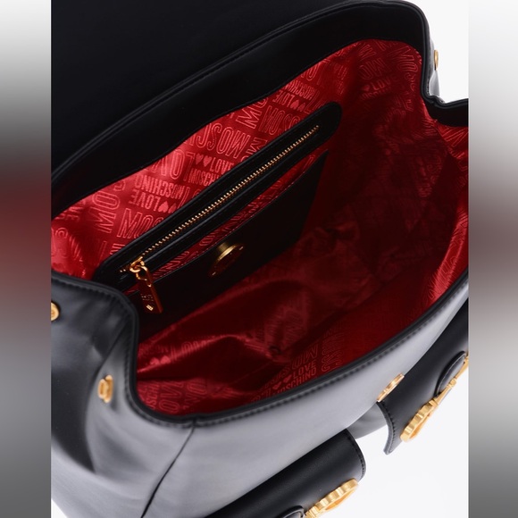 Love Moschino love lock backpack - Picture 3 of 6